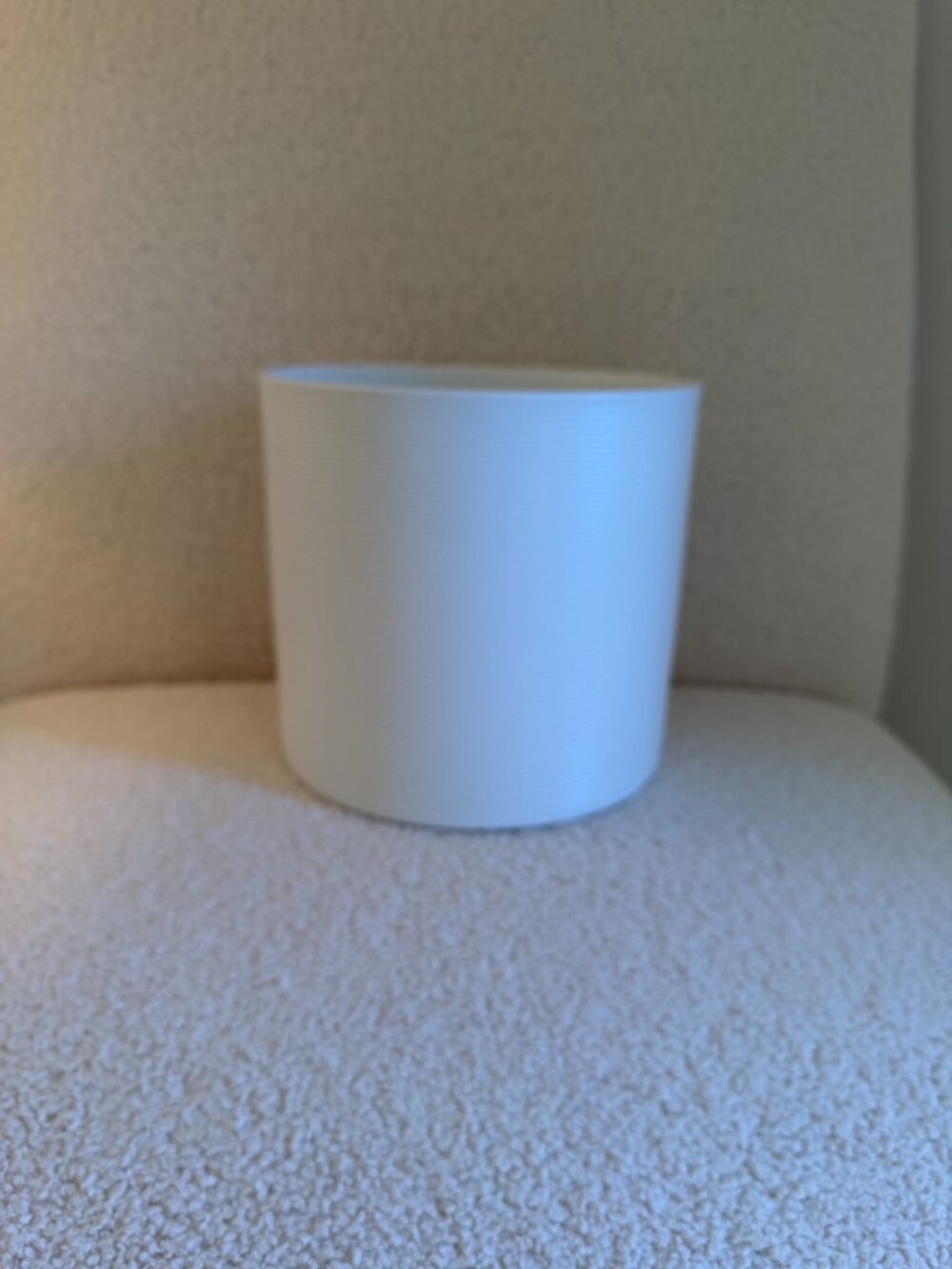 NWT! Ribbed Ceramic Round Planter Pot - Picture 2 of 6